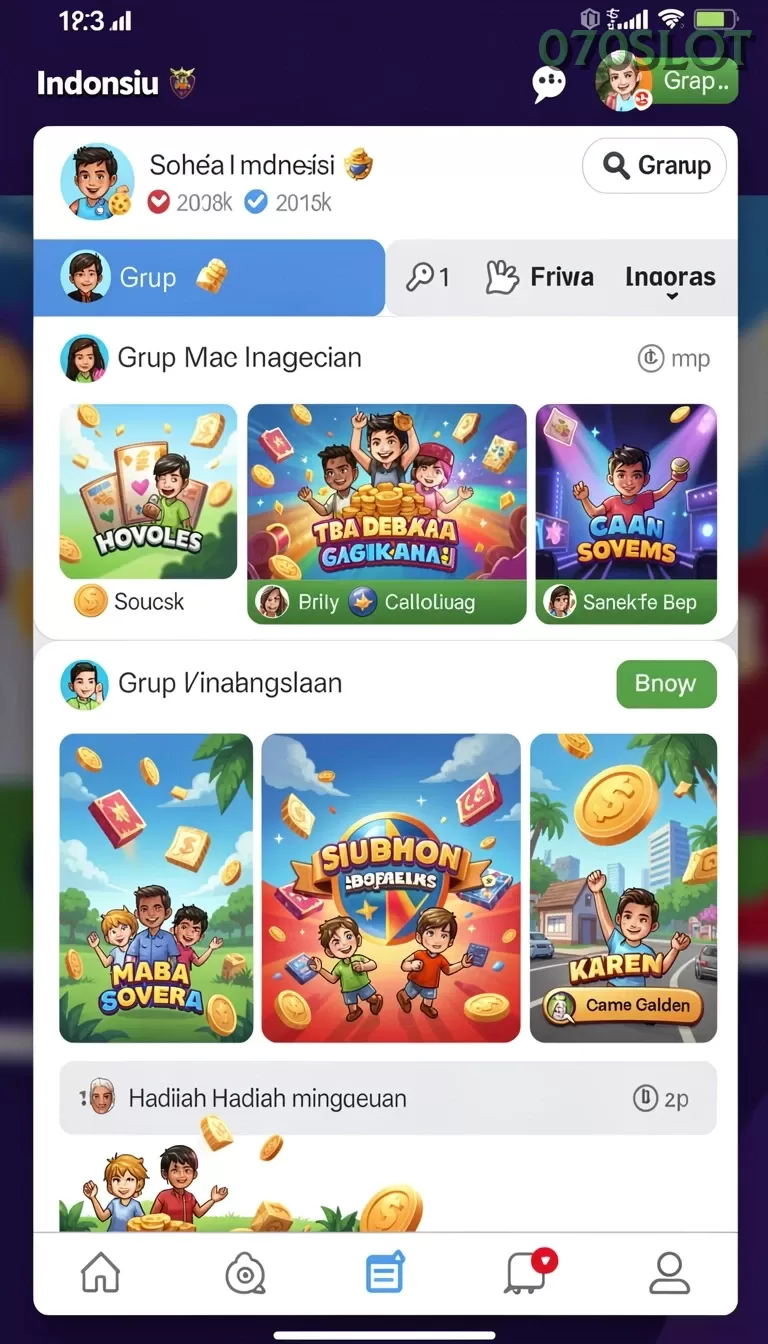 Cuplikan layar AJAIB88 — aktivitas