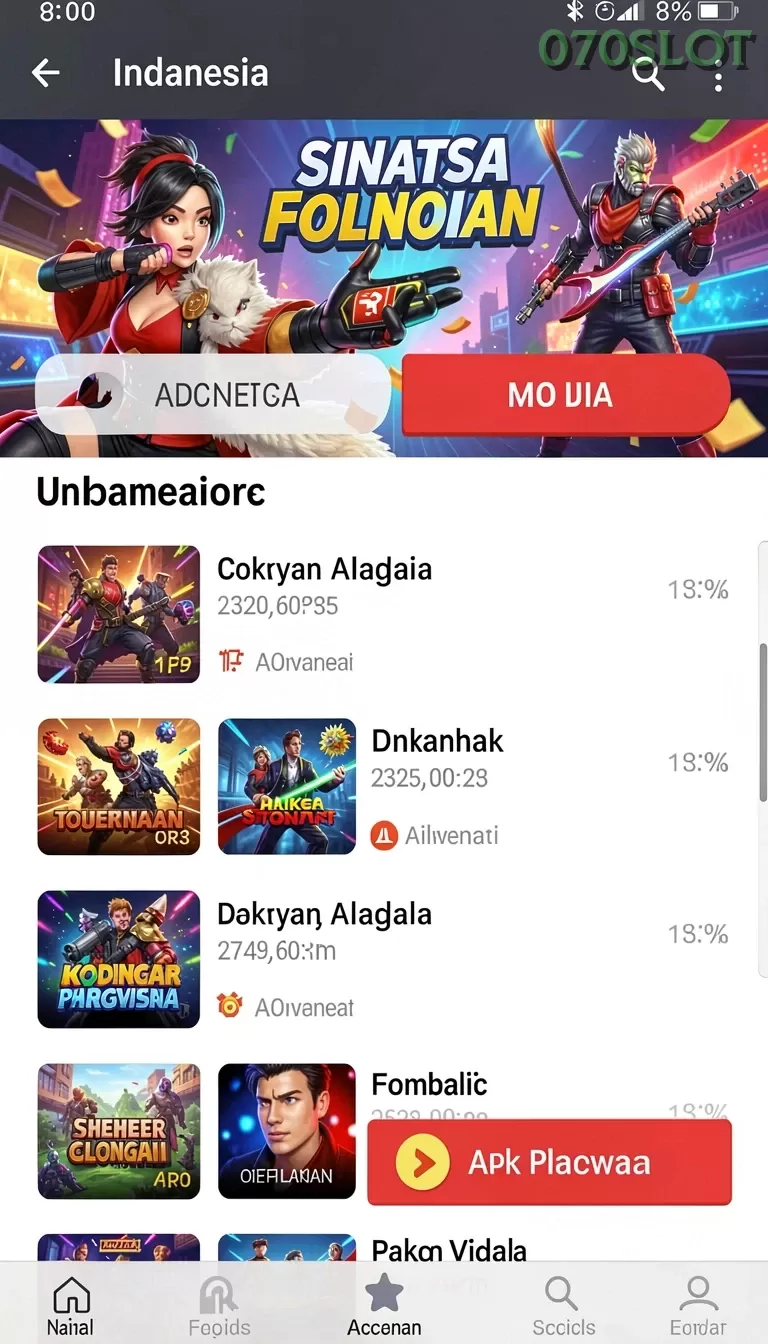 Cuplikan layar KOKO11 — pengaturan akun